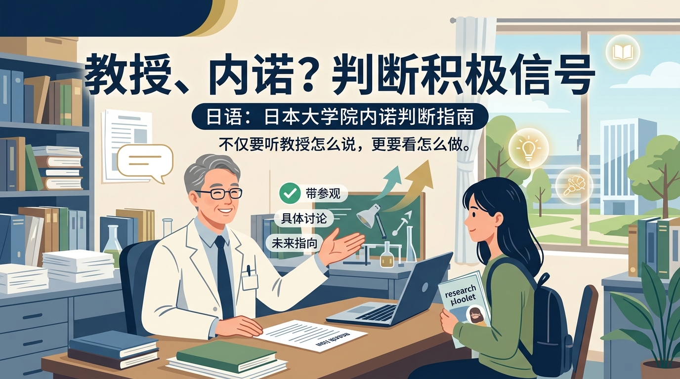 教授是否愿意接受你？如何判断教授给出的“内诺信号”