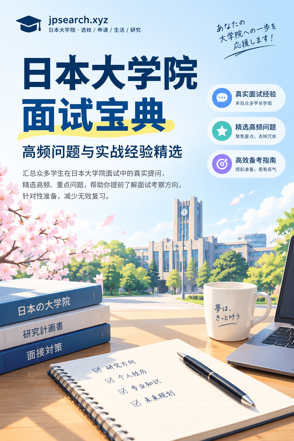 📚 日本大学院面试宝典｜来自真实面试的经验总结